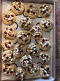 Cranberry Orange White Chocolate Cookies