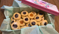 One Dozen Thumbprint Cookies