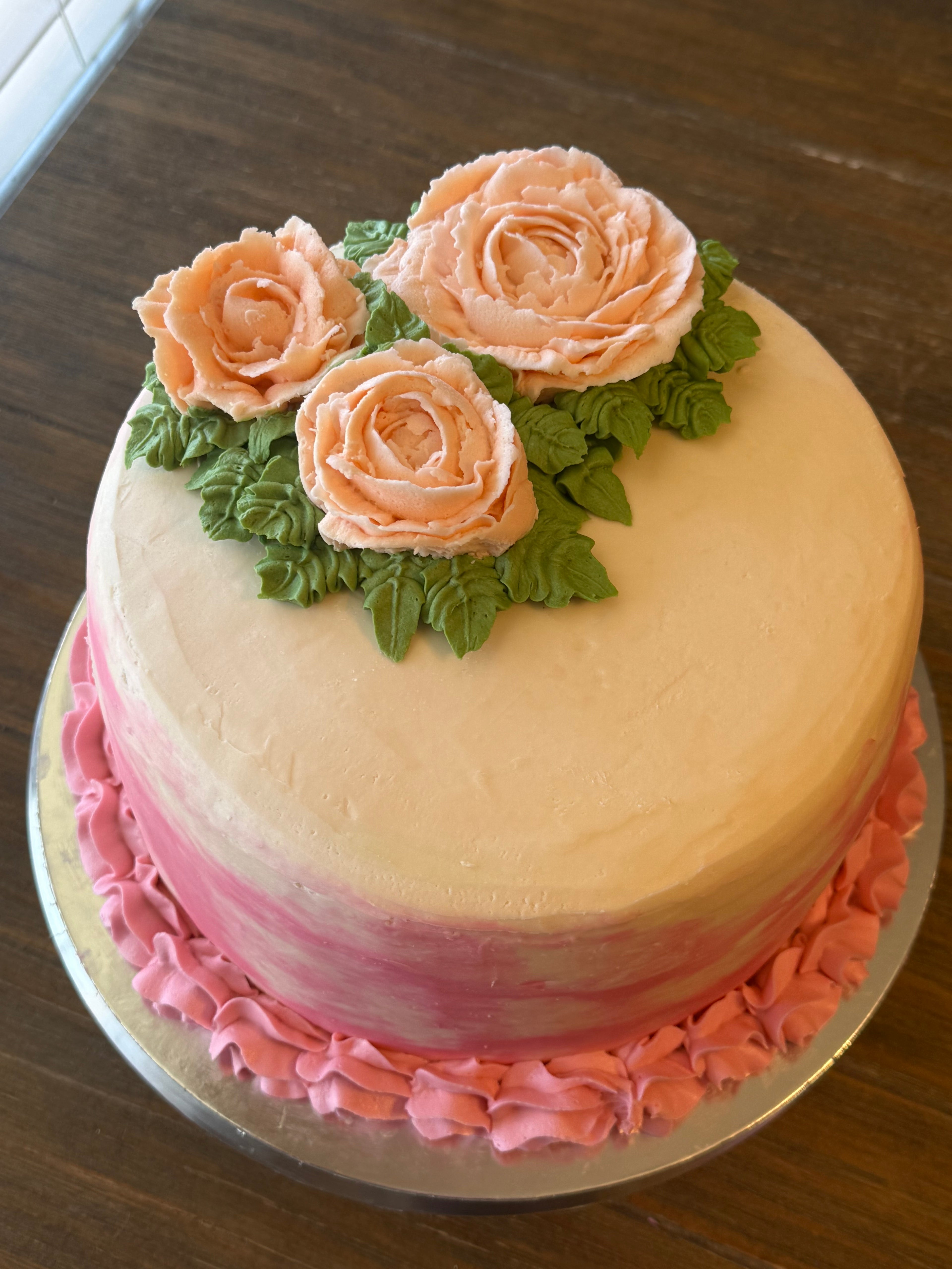 9 Inch Chocolate 3 Layer Cake