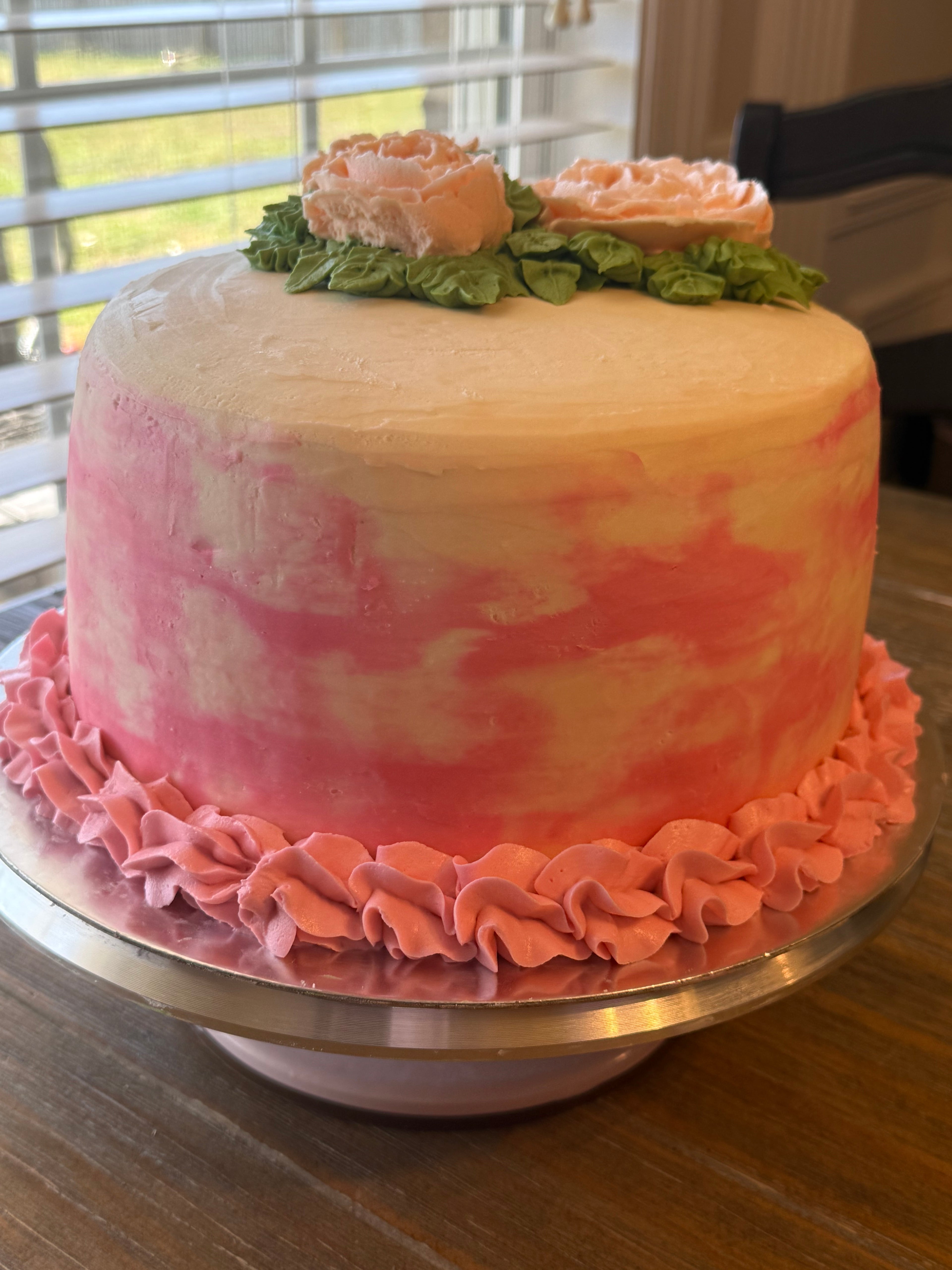 9 Inch Chocolate 3 Layer Cake